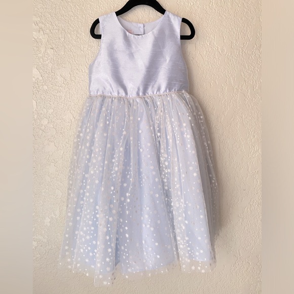 ❄️ snowflake blue dress